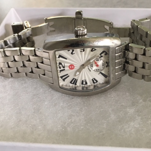 MICHELE MW02A00 WOMENS MINI URBAN STAINLESS STEEL